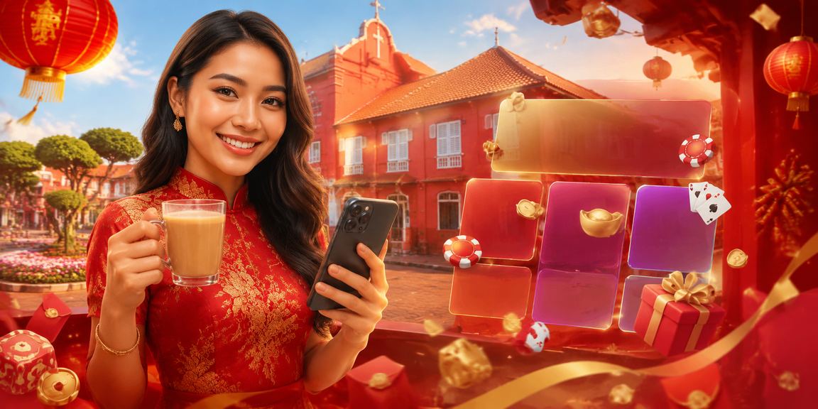 Pengalaman bermain kasino melalui telefon pintar di Melaka, Malaysia